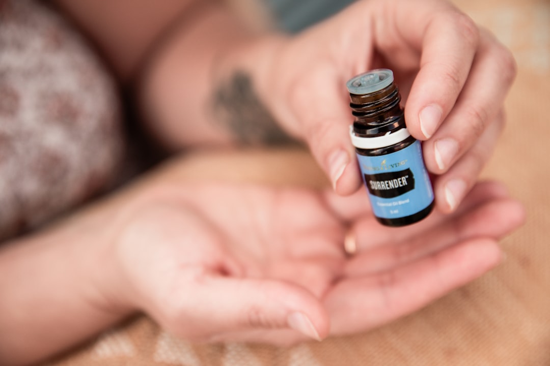 Photo essential oils for sleep