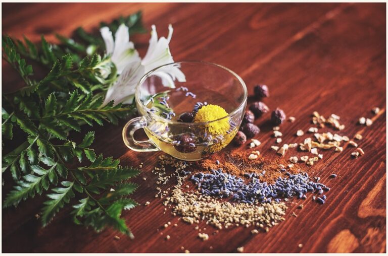 Photo tea blends for immune support