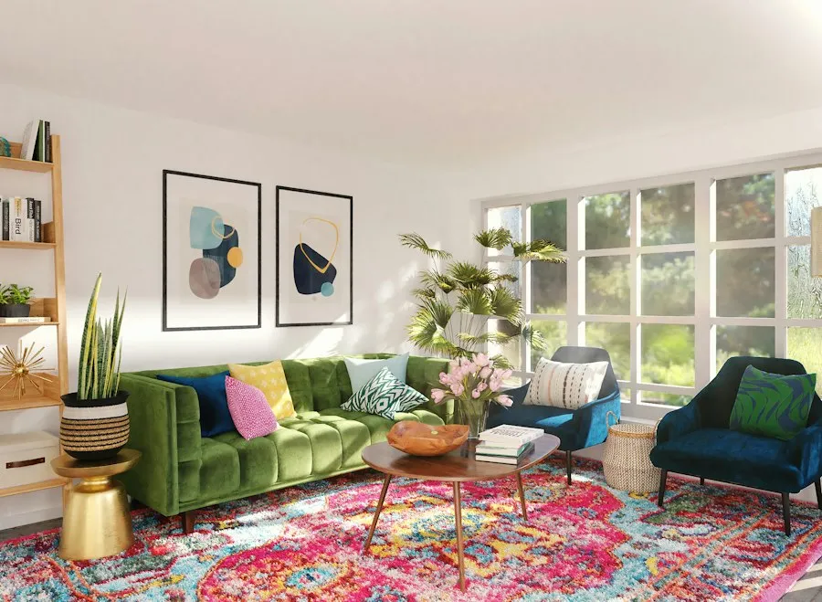 Photo color combinations interior decor