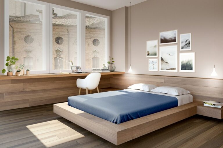 Photo relaxing bedroom color combinations